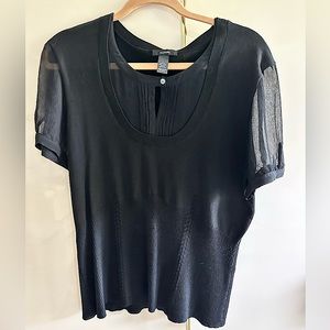 Alfani silk/nylon sweater-L